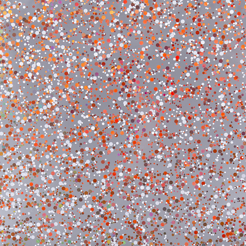 パターン化されたグリッターアクリルシート